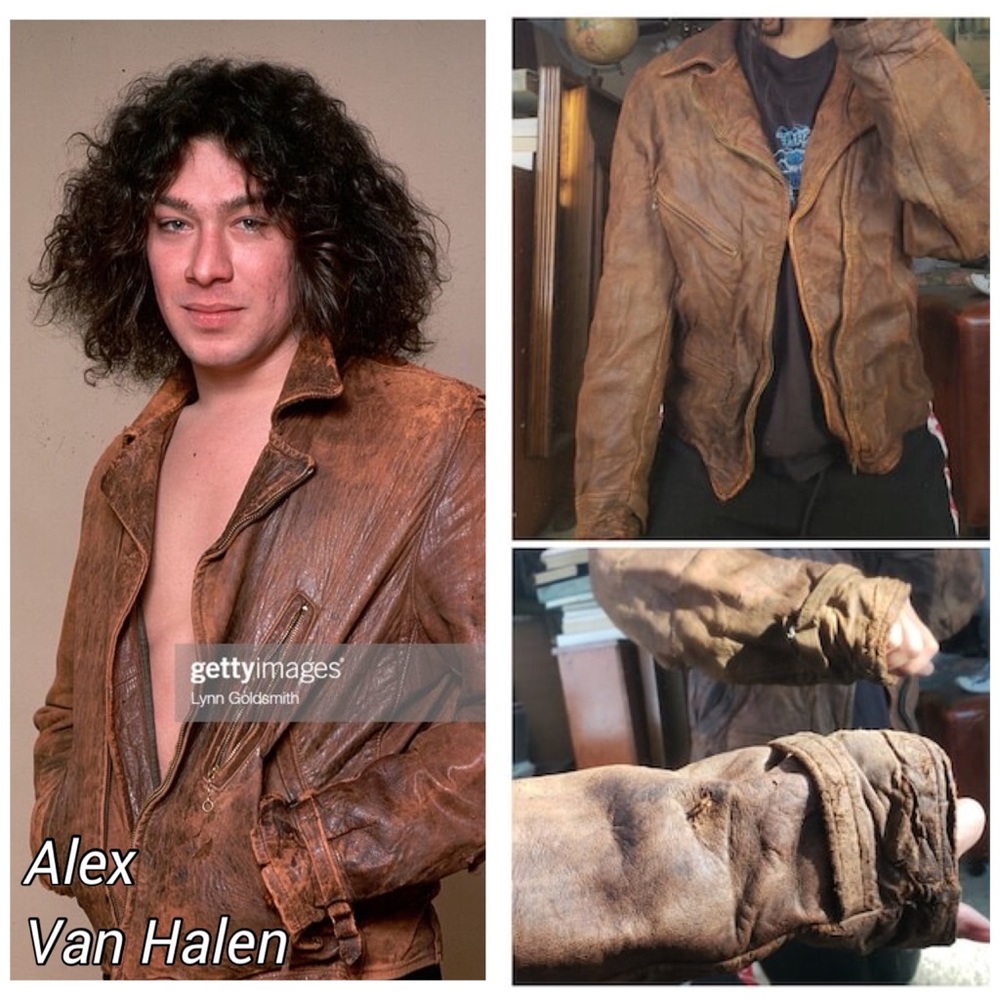 ❌SOLD❌ Antique Biker Jacket 40s 50s Distressed - Picture 2 of 14